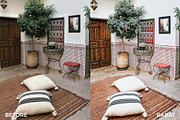 White Morocco Lightroom Presets, an Action Add-On by in between details (Thumbnail 7 of 13)