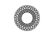 Floral Mandala Circle Frame Bundle, an Illustration by Gaye Art (Thumbnail 35 of 51)