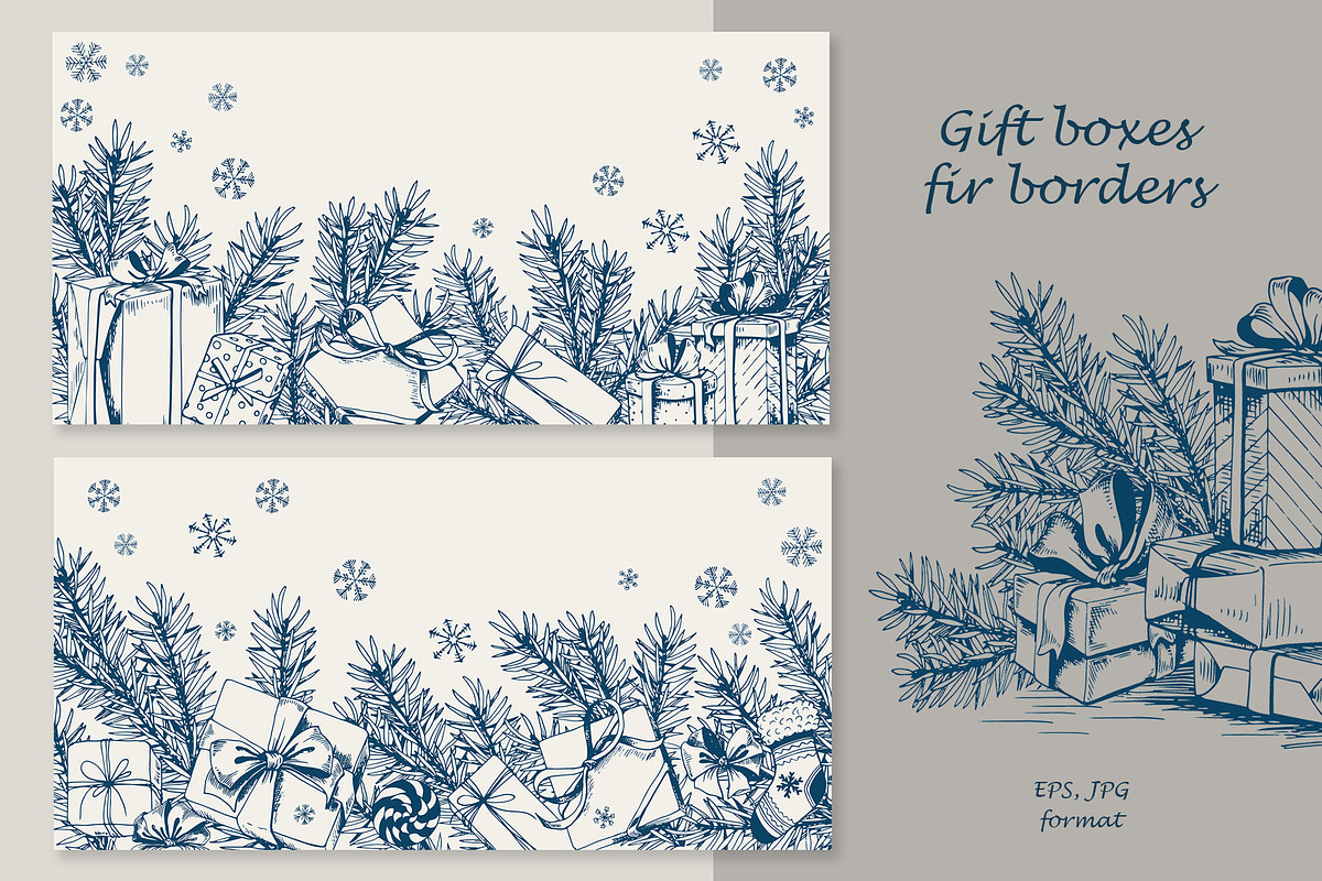 Stacks of Gift Boxes, an Object Graphic by Jeanna Draw (Photo 7 of 11)