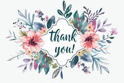 Elegant Floral Greeting Bundle, an Illustration by musafir_fashion (Thumbnail 2 of 13)