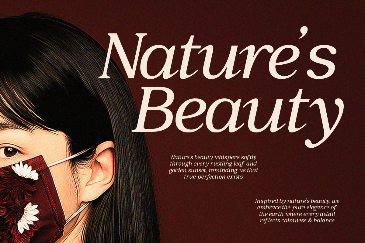 GC Romans Flower - Elegant Serif, a Serif Font by Glyphonic (Photo 3 of 15)