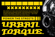 Turbo Strike Race Font, a Font by PutraCetol Studio (Thumbnail 3 of 6)