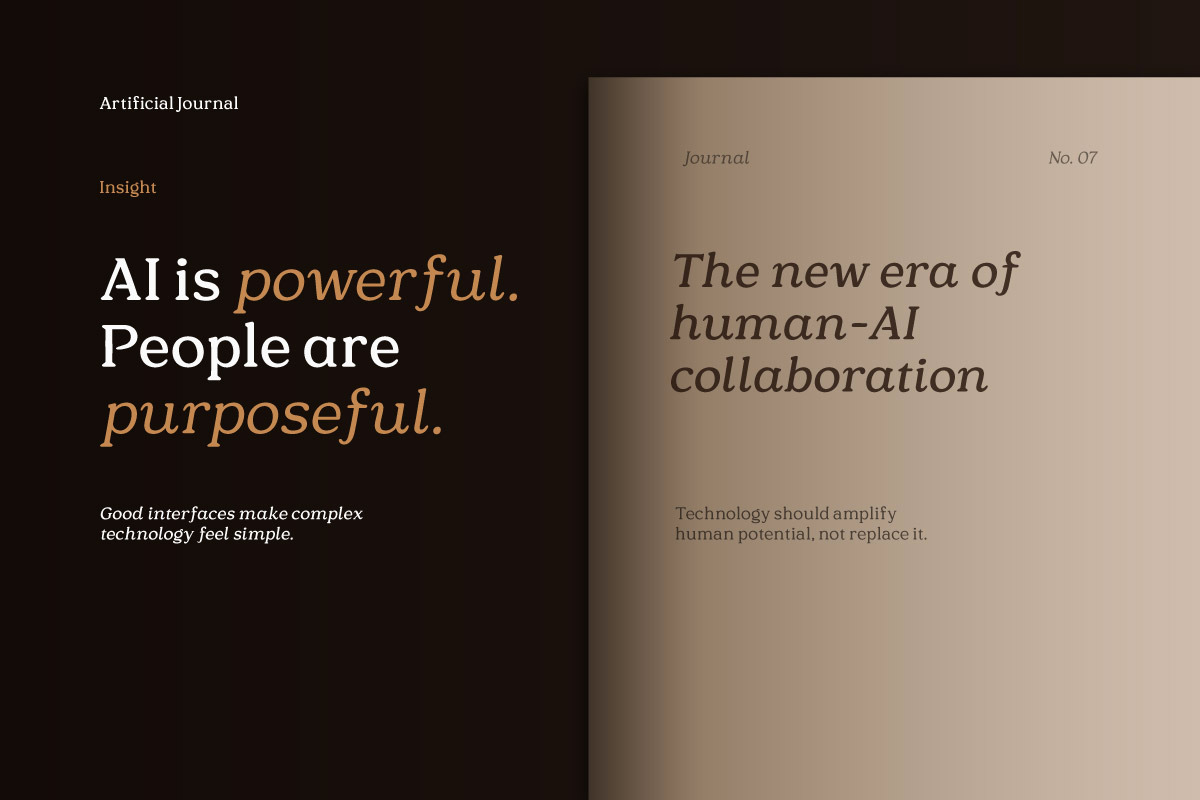 Kalenor OX - Ethical AI Serif, a Serif Font by productype1 (Photo 5 of 12)