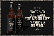 Vintage Western Display Font, a Serif Font by Simetrica Labs (Thumbnail 3 of 11)