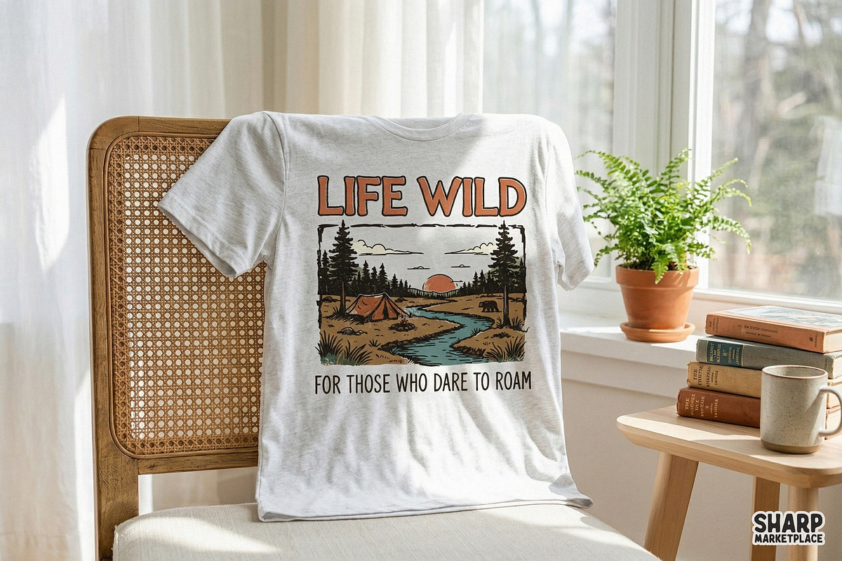 Life Wild For Those Who Dare To, an Illustration by SharpMarketplace (Photo 3 of 4)
