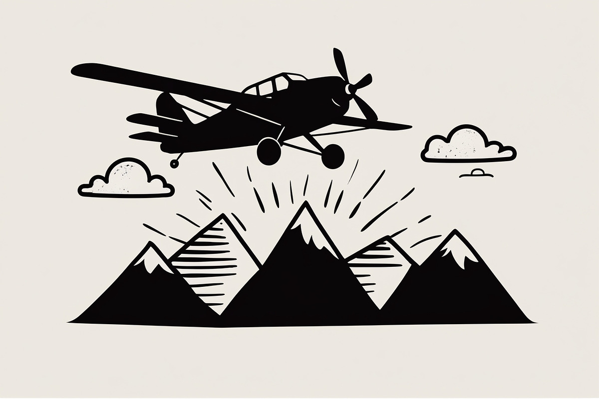 Adventure Plane Set, an Illustration by jahid234 (Photo 5 of 9)
