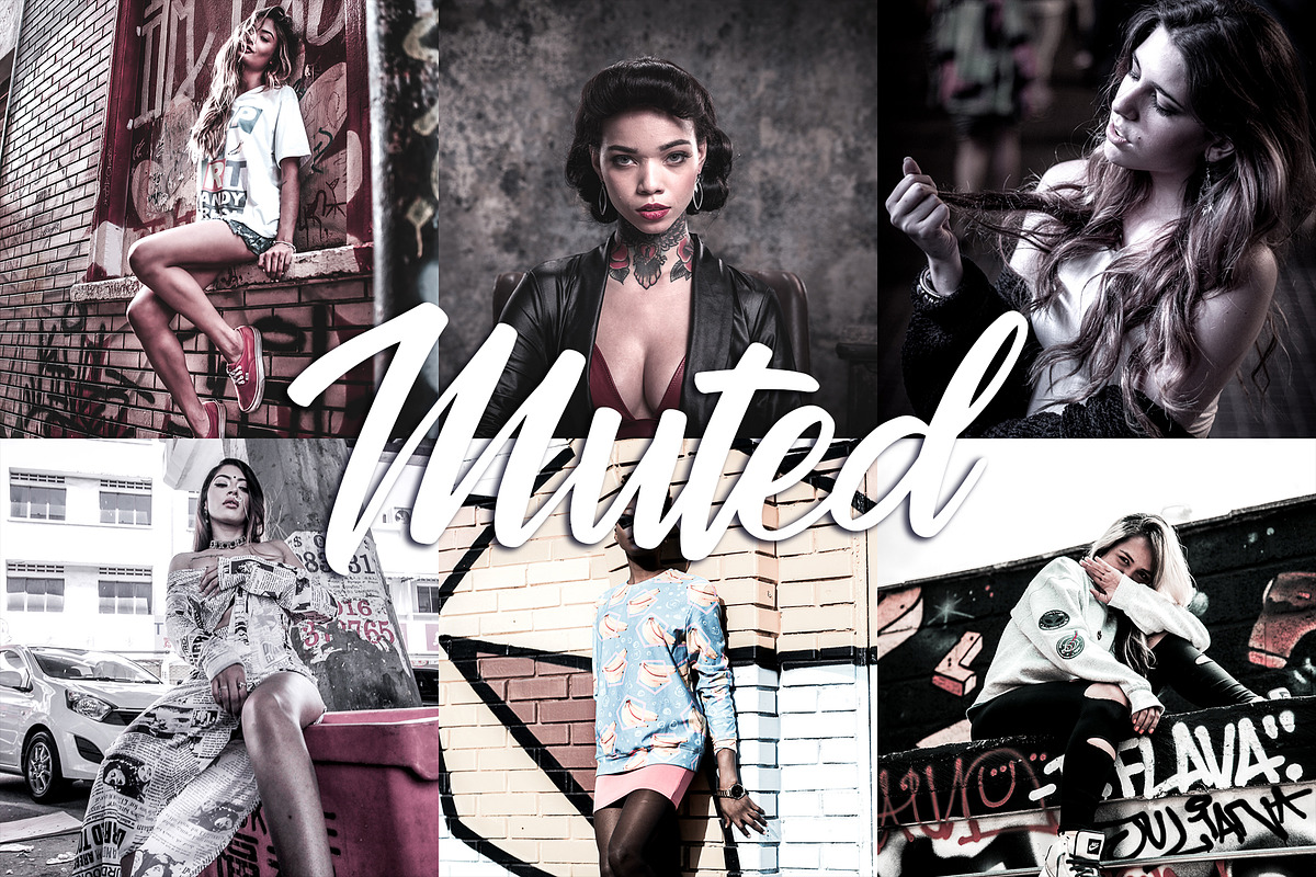 10 Lightroom Presets - Muted, an Action Add-On by Preset Bunker (Photo 1 of 10)