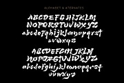 Benitsuki - Display Brush Font, a Handwritten Font by tkzgraphic (Thumbnail 4 of 10)