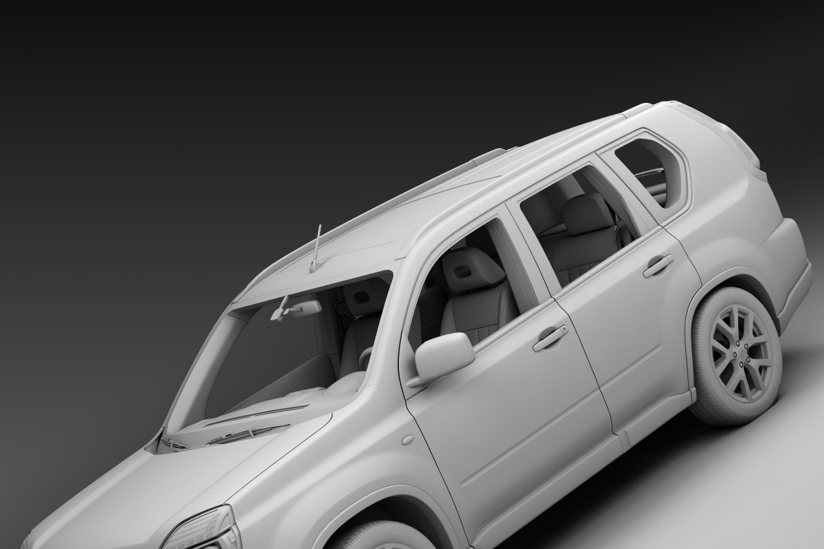 Nissan X-Trail, a Cars & Vehicle 3D Model by konstantin.ermolaev (Photo 9 of 13)