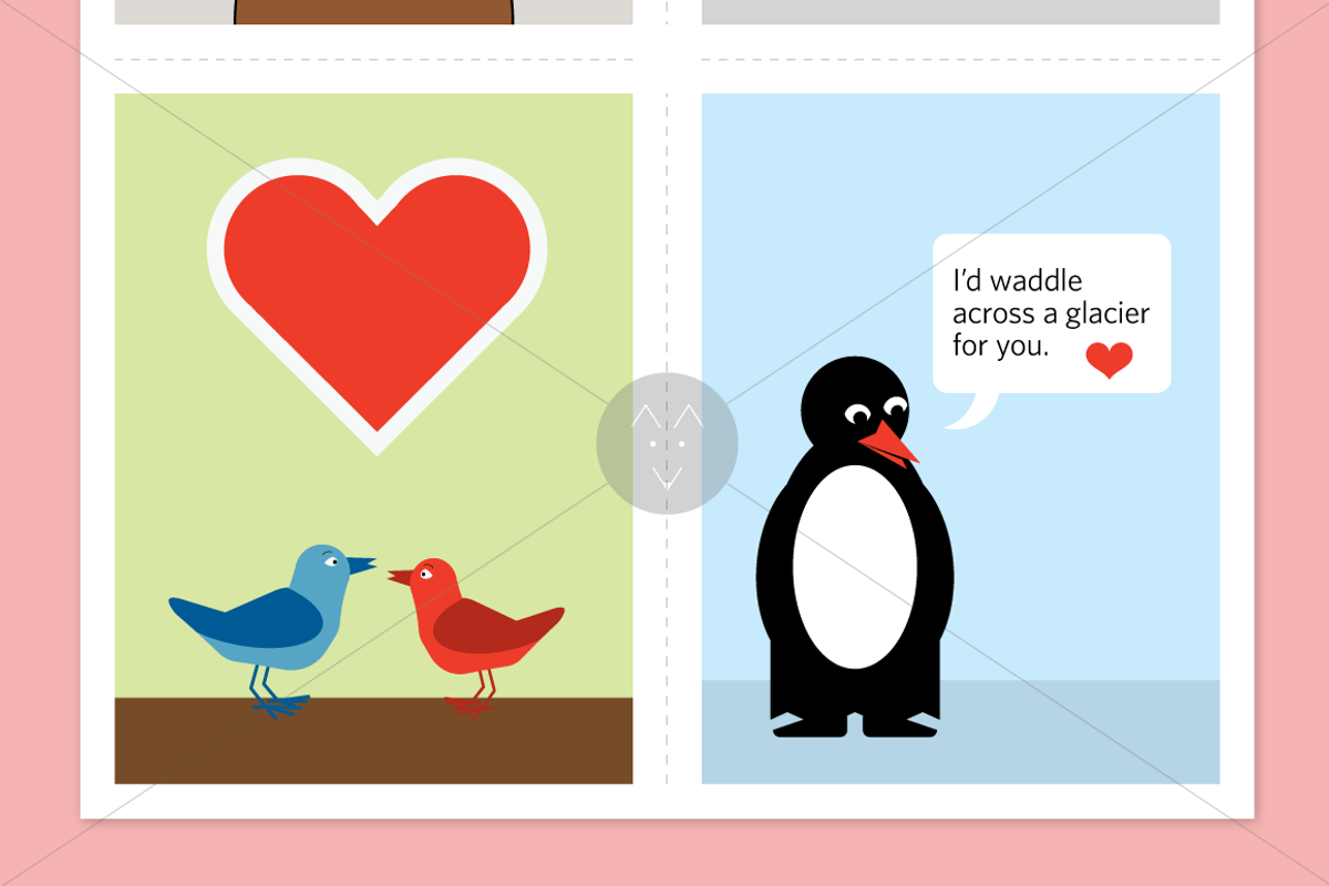 Printable Valentines – Set One, a Templates & Theme by The Fox Shop (Photo 3 of 3)