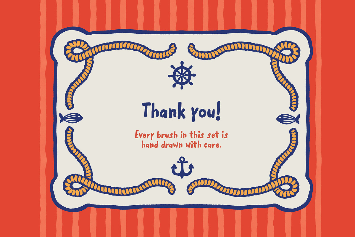 Whimsy Nautical 77 Procreate Brushes, a Brush Add-On by Pencil Twist (Photo 10 of 10)
