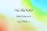 Steeplechase - Handwriting Font, a Sans Serif Font by Squaretree Design (Thumbnail 6 of 10)