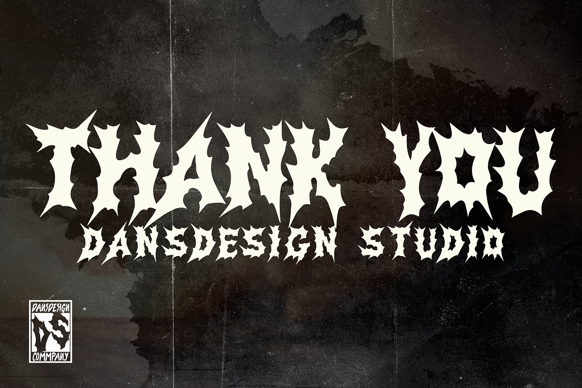 Illusion Seeker Metal Blackletter, a Blackletter Font by dansdesign (Photo 11 of 12)