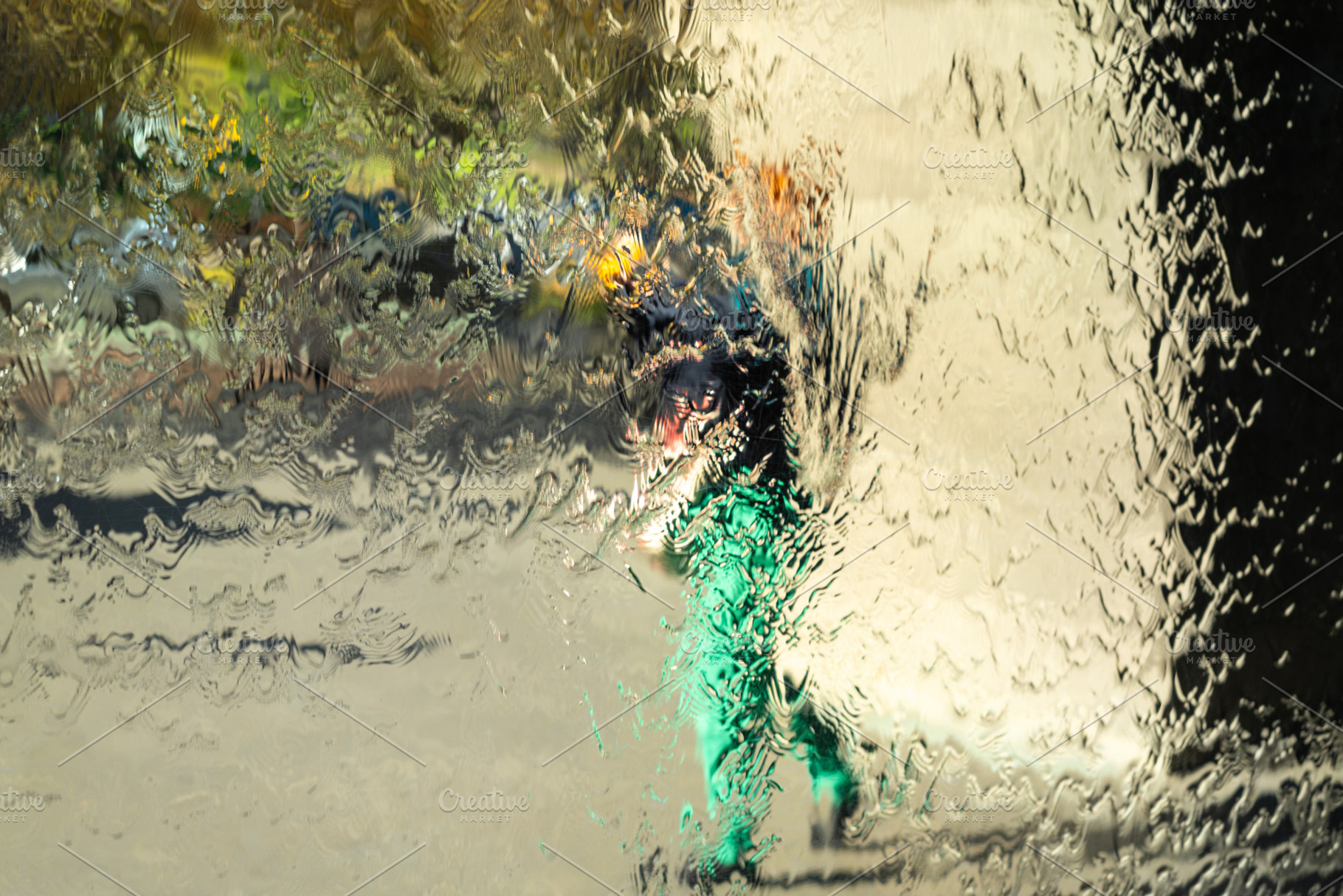 Water wall at the National Gallery of Victoria in Melbourne, Aus, an Architecture Photo by GoodGoods