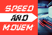 TOURING RACING - Sport Font, a Sans Serif Font by 177Studio (Thumbnail 3 of 8)