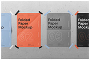 Folded Paper Mockups, a Mockup by Mr.Mockup™ (Thumbnail 8 of 13)