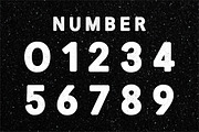 Black Glitter, a Font by Fourteen Letter (Thumbnail 3 of 6)