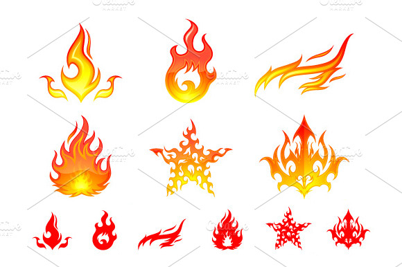 Fire Element Symbols