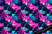 Tropical 80s Retrowave Digital Paper, a Pattern Graphic by Chromolume Studio (Thumbnail 6 of 15)