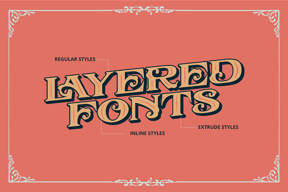 Cholair, a Symbol Font by Vintage Division (Photo 10 of 15)