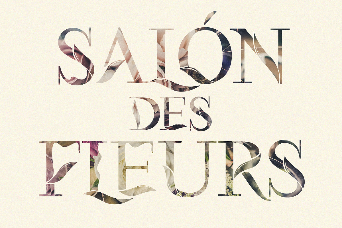 Flora | Modern Display Font, a Serif Font by Kandella's Art (Photo 13 of 18)