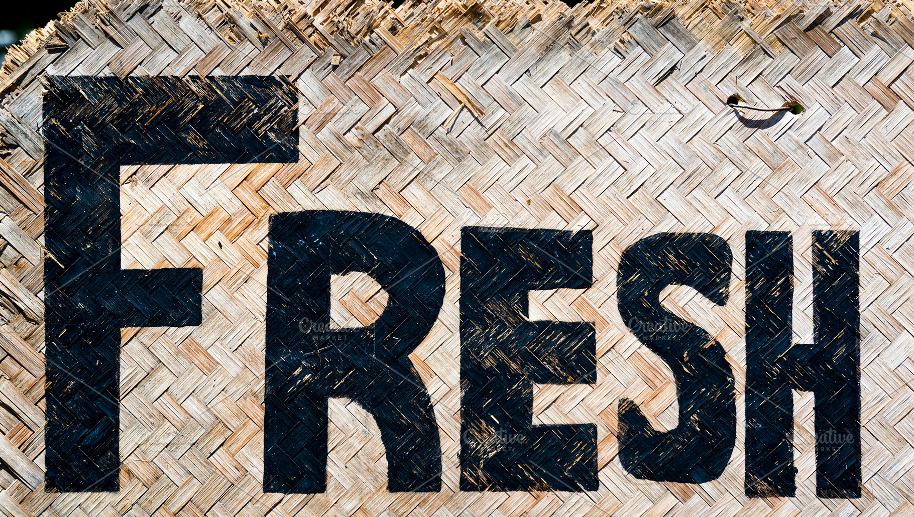 Fresh Sign, an Abstract Photo by THP Creative
