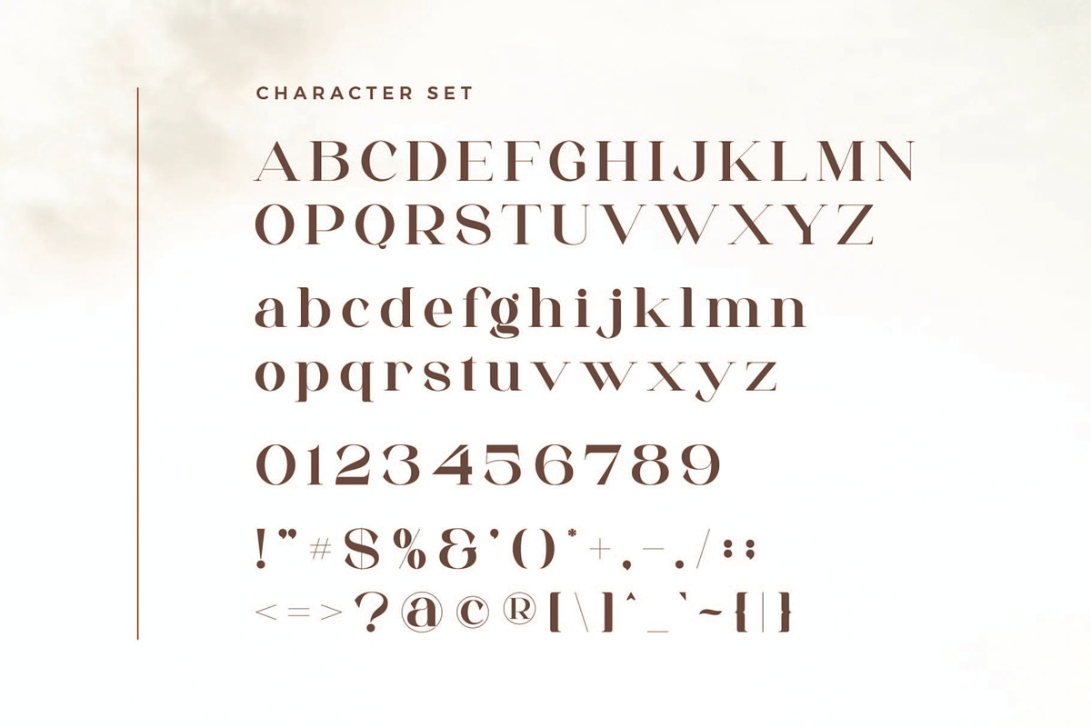 Balgeri - Modern Serif Font, a Serif Font by Aqeel_Art (Photo 8 of 10)