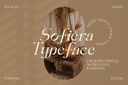 Sofiera - Luxury Typeface