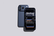 iPhone 17 Pro Mockup Bundle Set, an iPhone Mockup by Rielismee (Thumbnail 2 of 5)