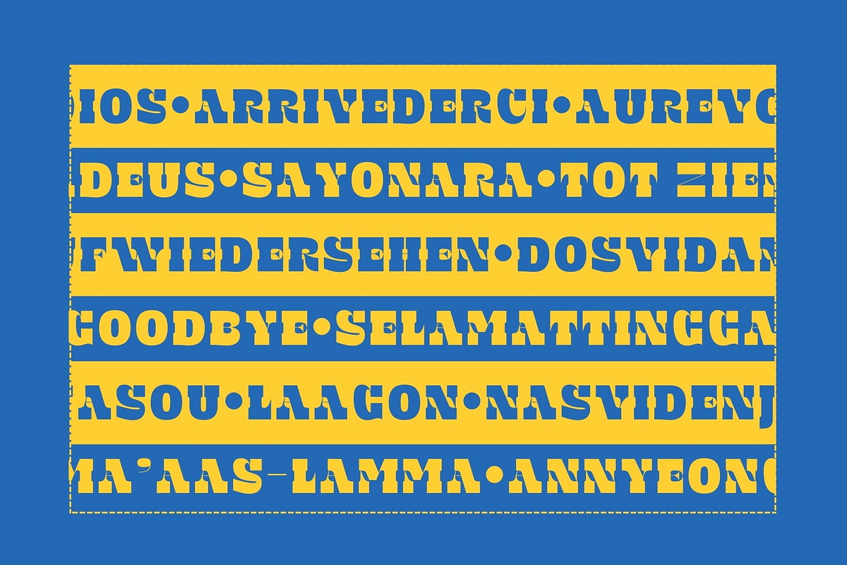 Retro Qalva - Vintage Font, a Slab Serif Font by Nirmana Visual (Photo 10 of 11)