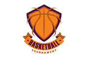 Set of basketball logotypes, a Branding & Logo Template by Mister Chek (Thumbnail 4 of 4)