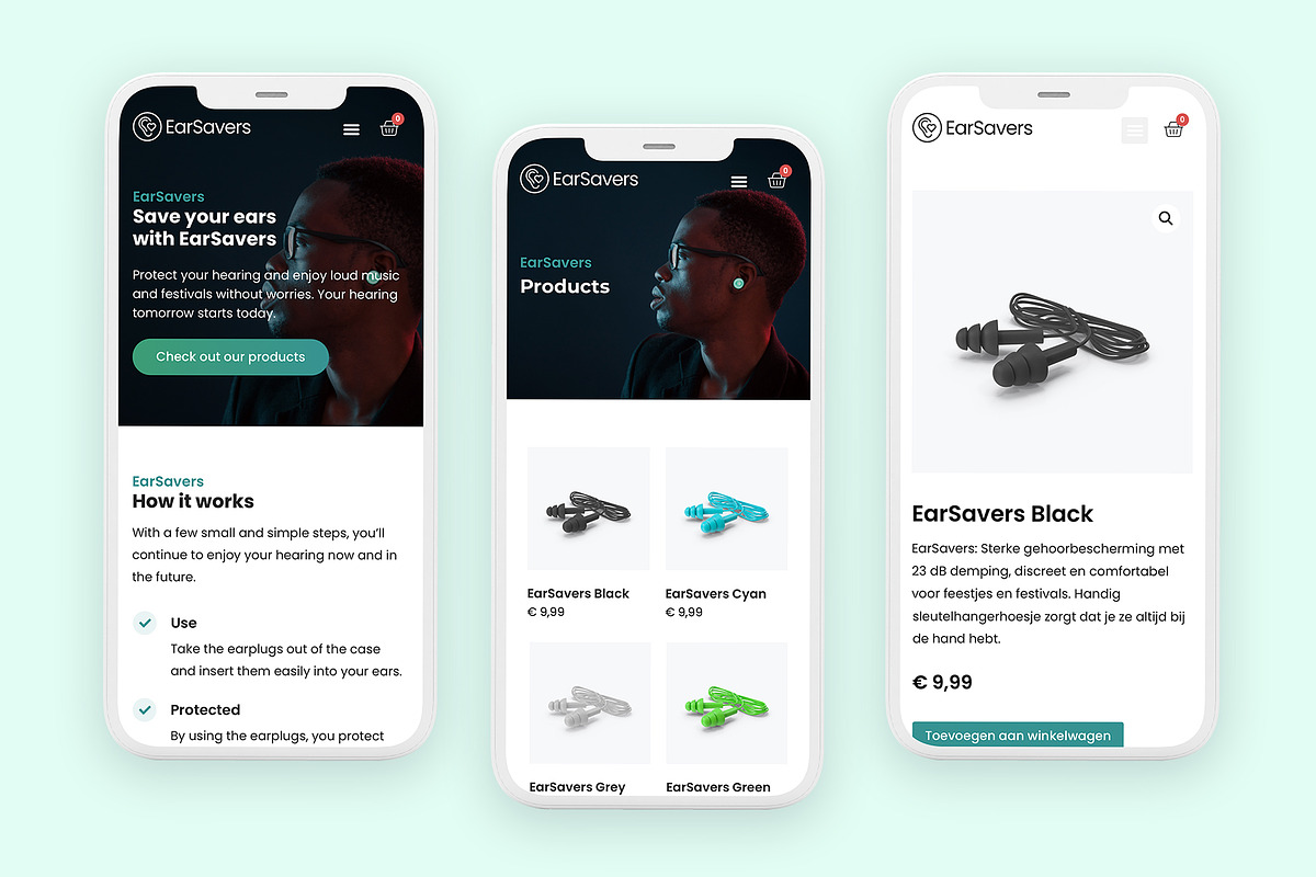 EarSavers Store - Elementor Pro Kit, a WordPress Template by DidentityNL (Photo 5 of 7)