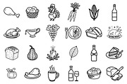 Hand Drawn Thanksgiving Clipart Bund, an Illustration by Daily.Designs (Thumbnail 4 of 4)