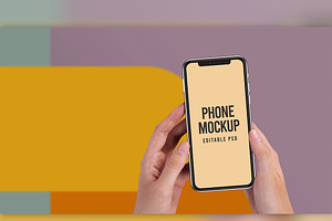 Phone Screen Mockup