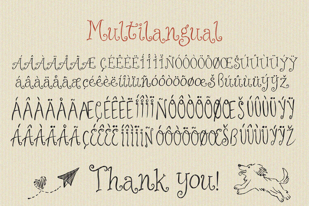 Wonderland Cutesy Font Duo, a Handwritten Font by MaxArt Foundry (Photo 8 of 8)