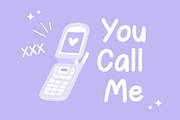 Dumb Phone - Cute Handwriting Font, a Handwritten Font by Kanink Studio (Thumbnail 2 of 8)