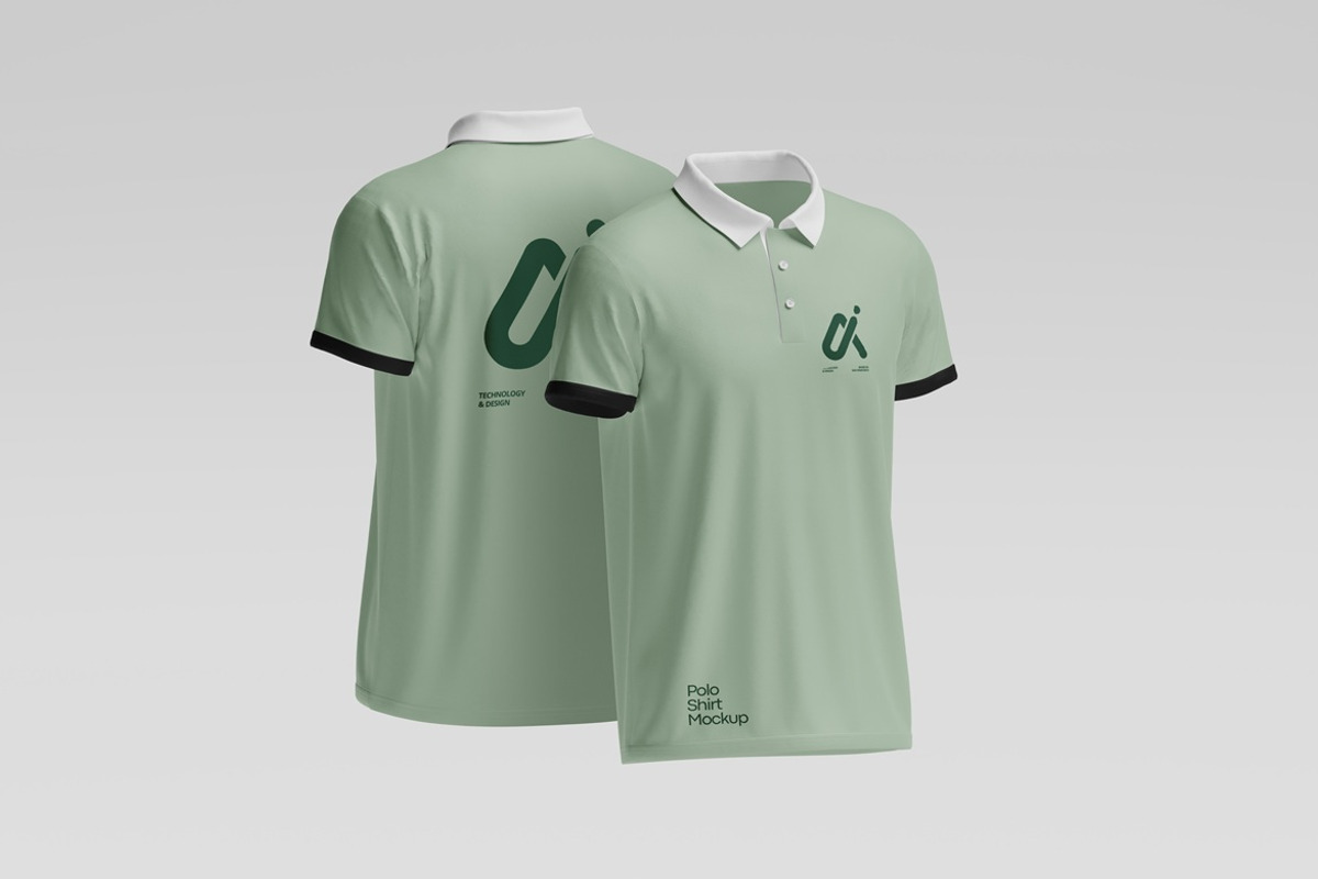 Polo Shirt Mockup, a Shirt Mockup by Momogi (Photo 3 of 8)