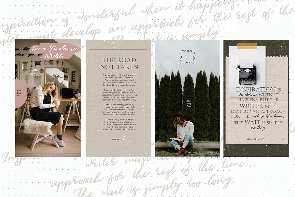Writer Collection, a Social Media Template by Scarlet Heath Art (Photo 12 of 19)