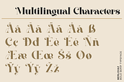 Merlovaz, a Serif Font by ilhamtaro (Thumbnail 9 of 10)