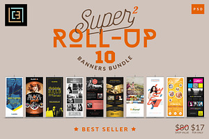 Super 2 - Roll-Up Banners Bundle