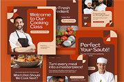 Cooking Class Instagram Template, a Marketing Template by fashionaddict (Thumbnail 3 of 6)