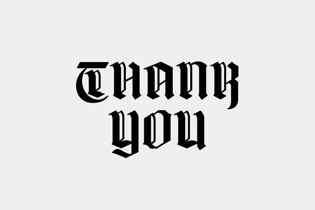 Gothicfed Blackletter Font, a Blackletter Font by UICreative (Photo 13 of 13)