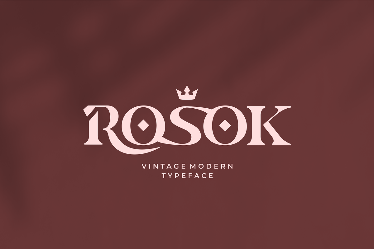 Aquero - Vintage Typeface, a Serif Font by Vroz Studio (Photo 2 of 9)