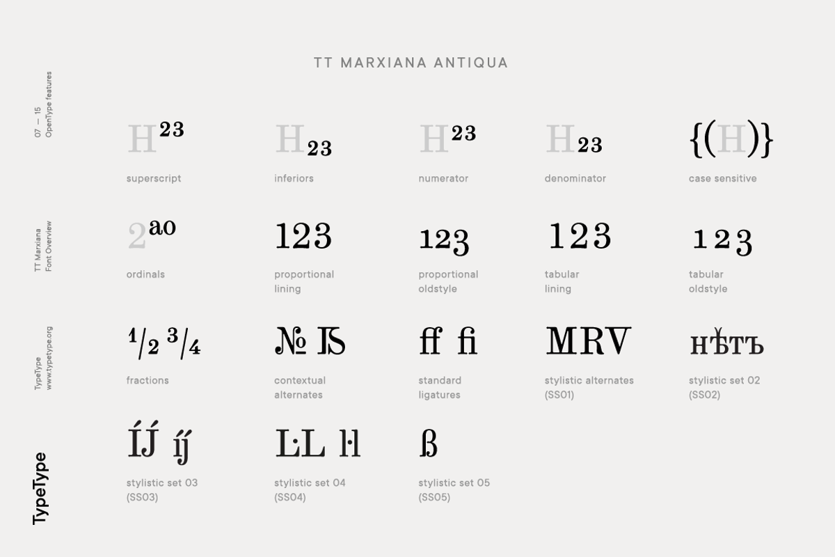 TT Marxiana, a Serif Font by TypeType (Photo 7 of 15)