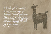 Smile Brightly Handwritten, a Handwritten Font by Letterhend Studio (Thumbnail 6 of 9)