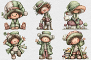 Whimsical St Patrick’s Leprechaun, an Illustration by DreamCafeArt (Thumbnail 3 of 6)