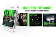 Canva Social Media Templates, a Social Media Template by Florentiknows (Thumbnail 4 of 4)