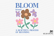 Boho Abstract Flower SVG Bundle, a Graphic by Clipart Bloom (Thumbnail 8 of 16)
