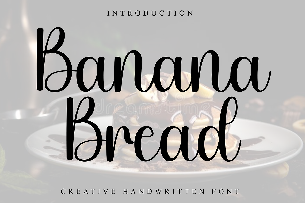 Banana Bread, a Handwritten Font by InermediaSTUDIO (Photo 1 of 8)