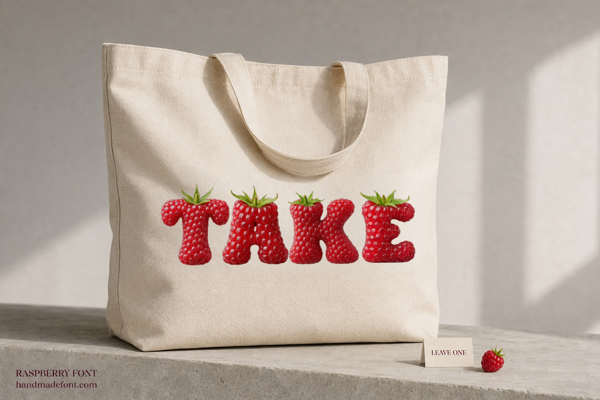 Raspberry Font, a Serif Font by Handmadefont (Photo 13 of 18)
